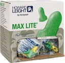 Howard Leight by Honeywell Maximum Lite Low Pressure Disposable Foam Earplugs - NRR 30.