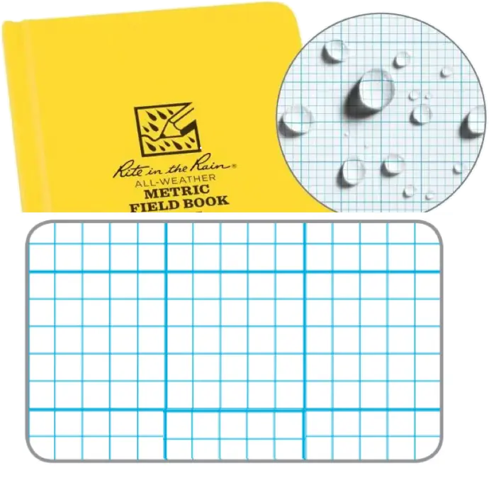 Rite and the Rain Metric Grid Field Book (DISC)