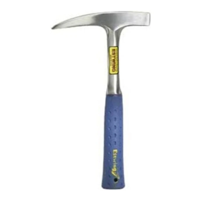Estwing 22 oz rock pick with blue shock-reduction grip