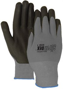 SuperDex, Nitrile palm coated Gray/Black