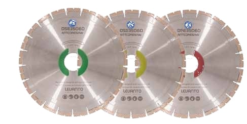 [1443] NTT Coresaw 14" Diamond Silent Blades (Green)