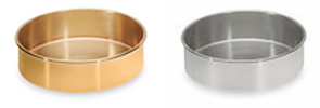 [S8B PAN] TYLER Sieves Pan 8" (Brass)