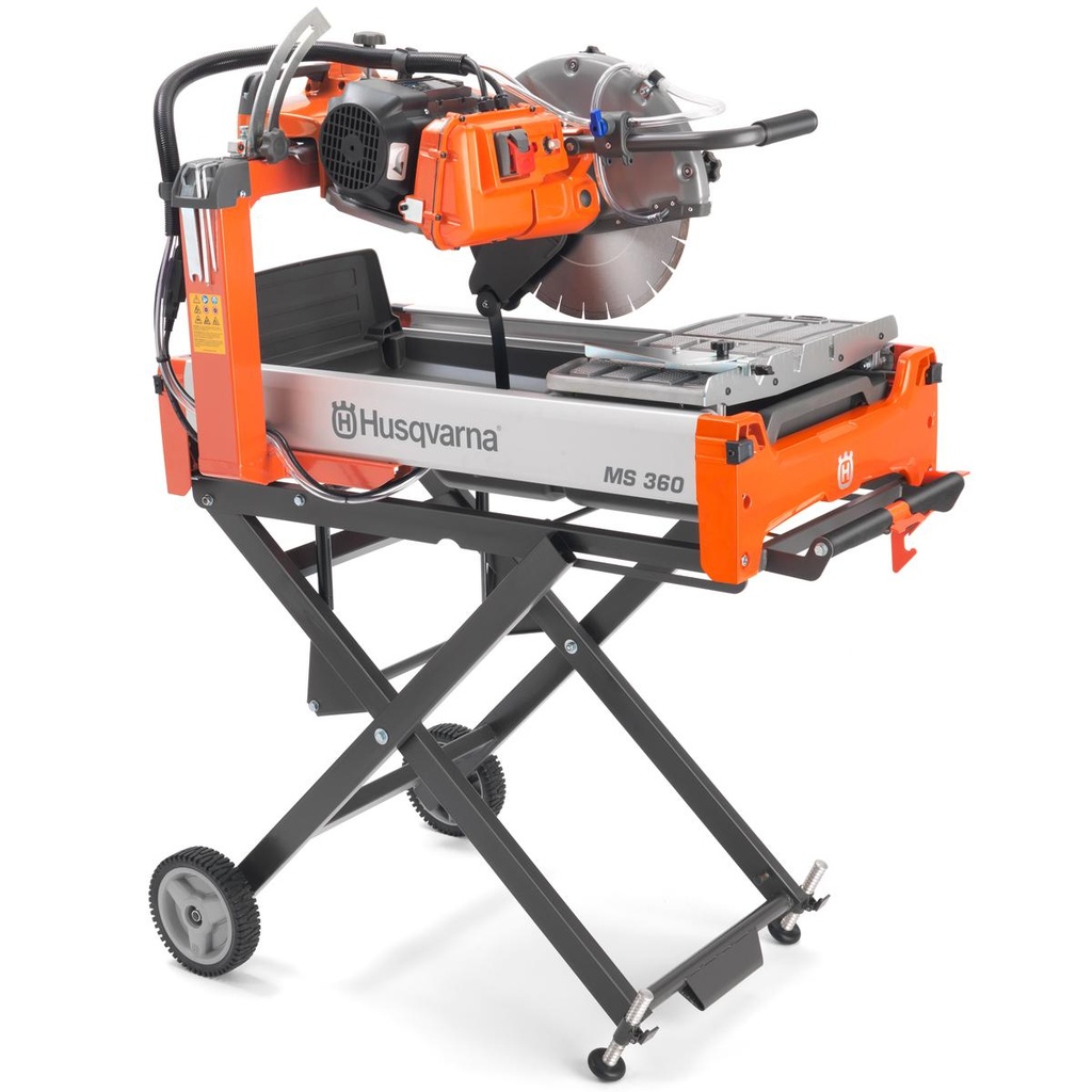 [0700E+] Husqvarna MS 360 14" Wet Saw W/ Folding Stand (Electric)