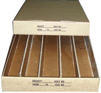 [3050-C] CGS Wax Impregnated Core Box (BQ (1-5/8") 5 Rows)