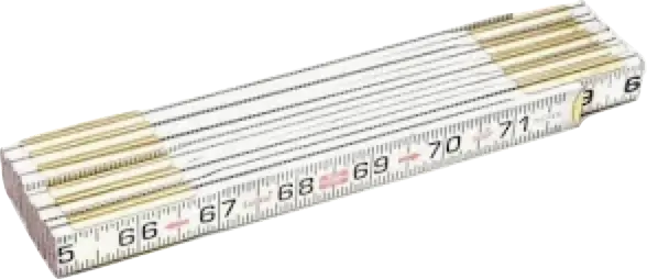 Lufkin Hardwood Folding Ruler (6" x 5/8")