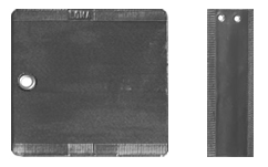 [1551] Aluminum Double Faced Tags (3" x 3"-Without Holes)