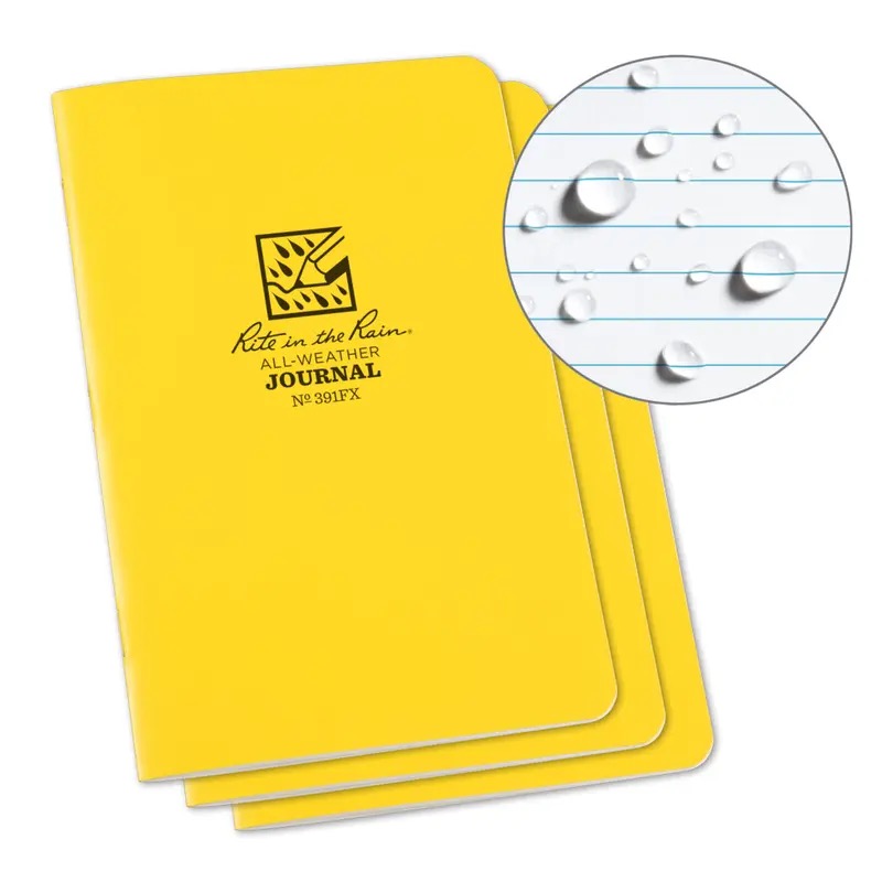 Rite in the Rain Stapled Notebooks (4 5/8" x 7")