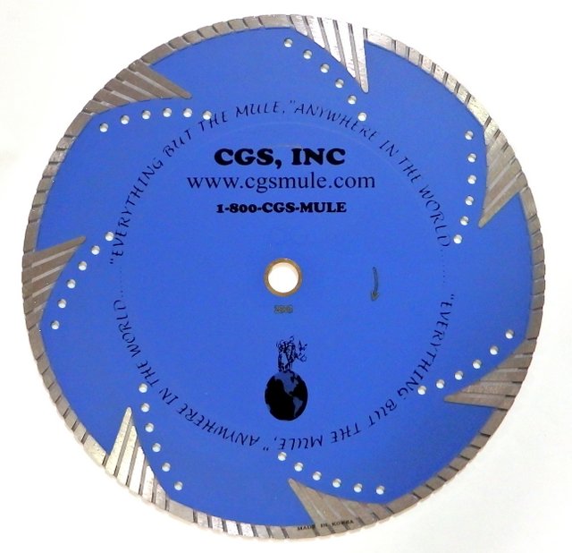 [2946] CGS Premium Continuous Rim Core Blade (14") (Hard)