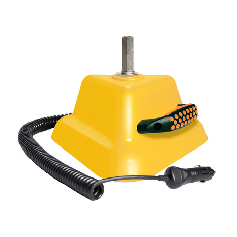 Checkers Yellow Magnetic Mount Base for Whips