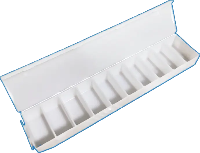 [CMP 1012] CGS 10 Compartment Rock Chip Tray