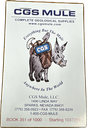 CGS Premium Small Sample Cards with Two Tear-Off Stubs (Rite In The Rain Paper)