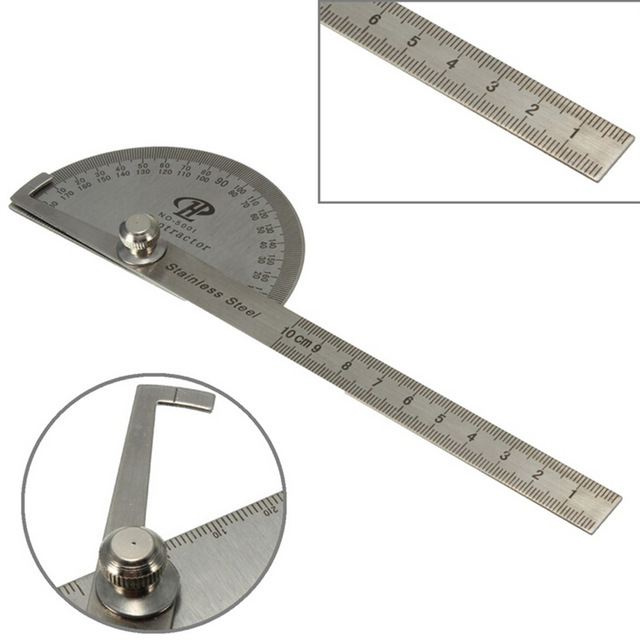 Core Orientation Steel Protractor