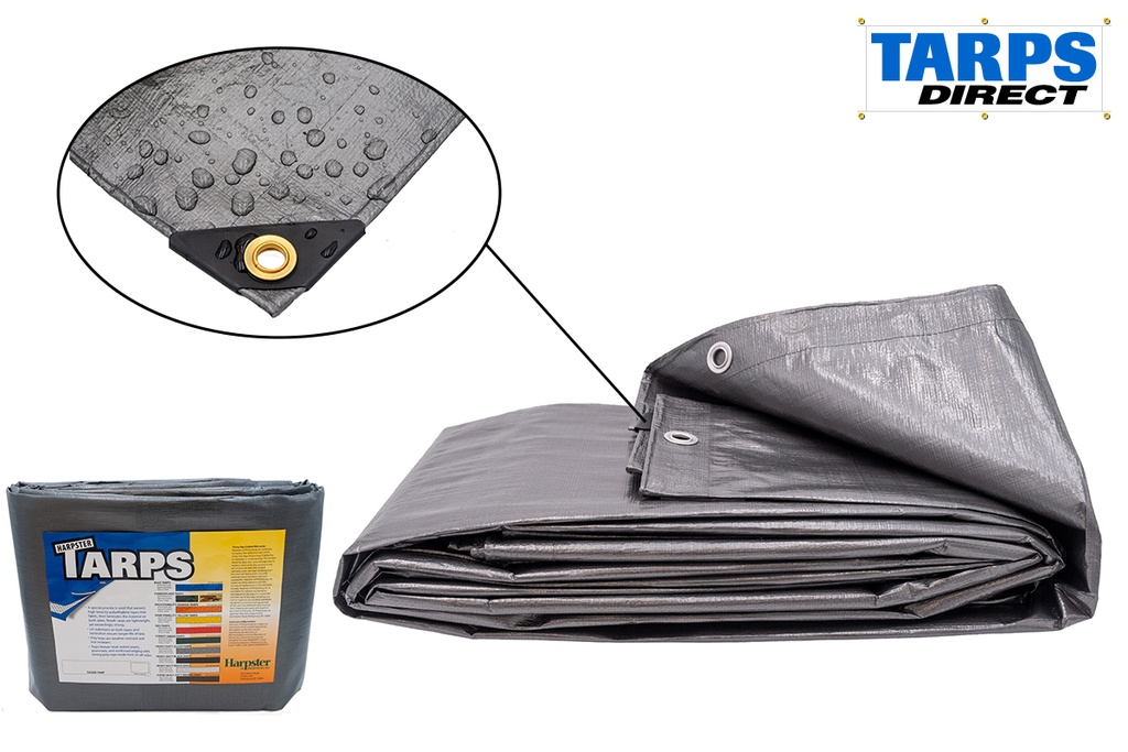 CGS Silver Heavy Duty Poly Pallet Cover - 48" x 48" x 72"