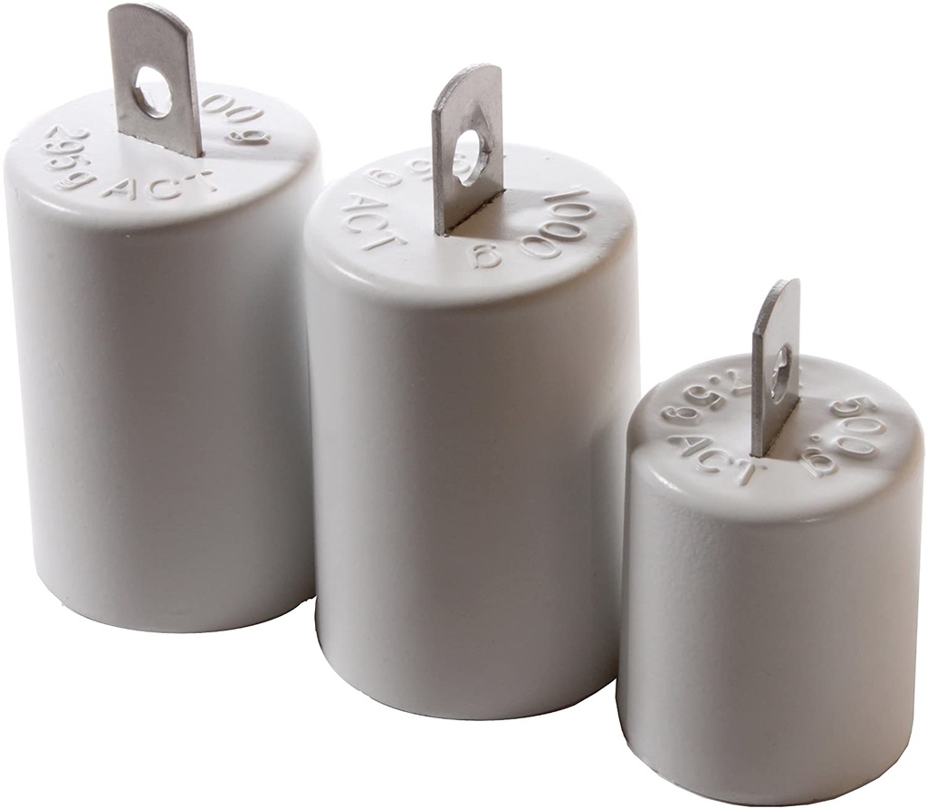 3 Piece Metric Attachment Weight Set, 707-00, 500g - 1000g