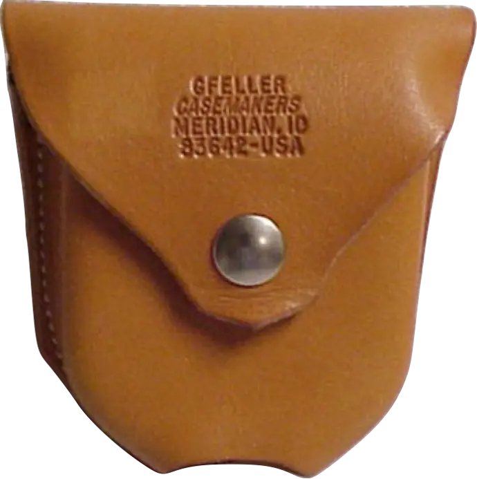 Gfeller Leather Pocket Transit Case