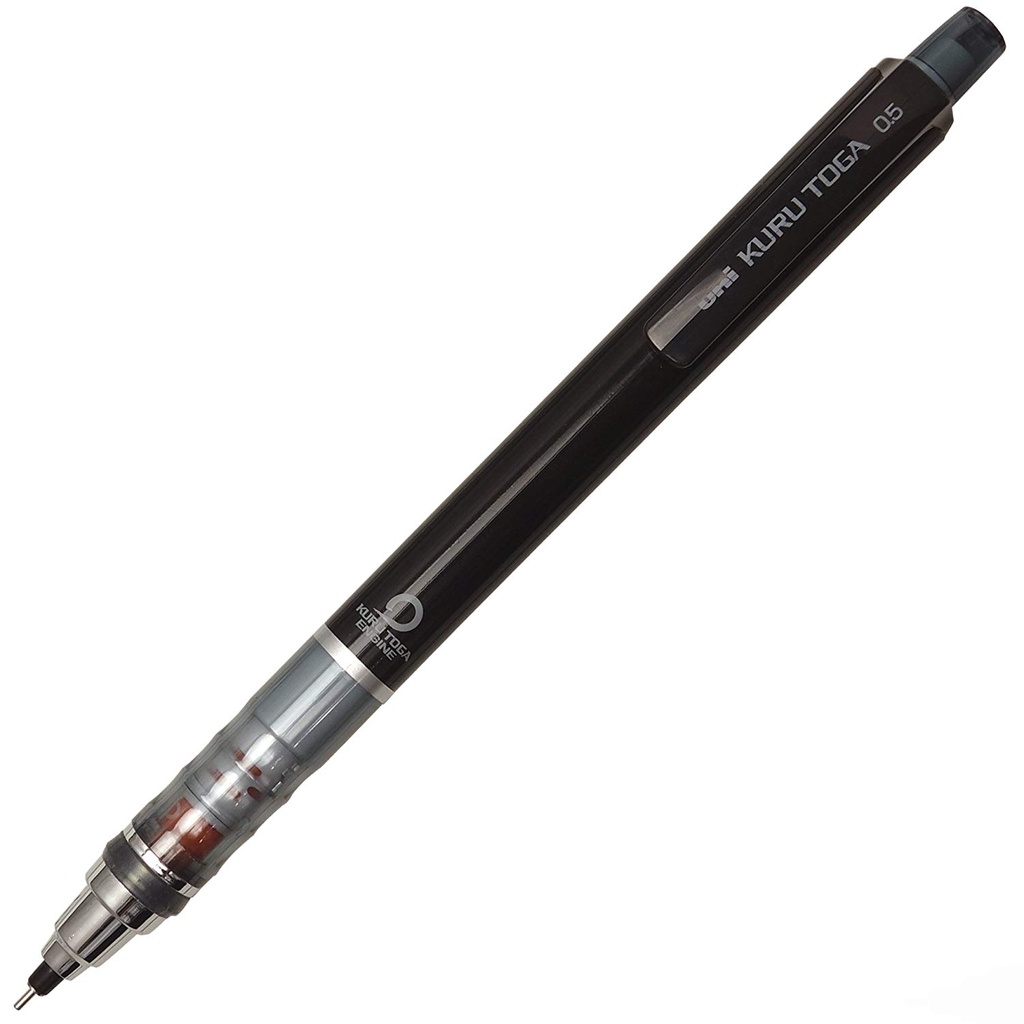 Uni Mechanical Pencil, Kuru Toga Pipe Slide Model 0.5mm Lead