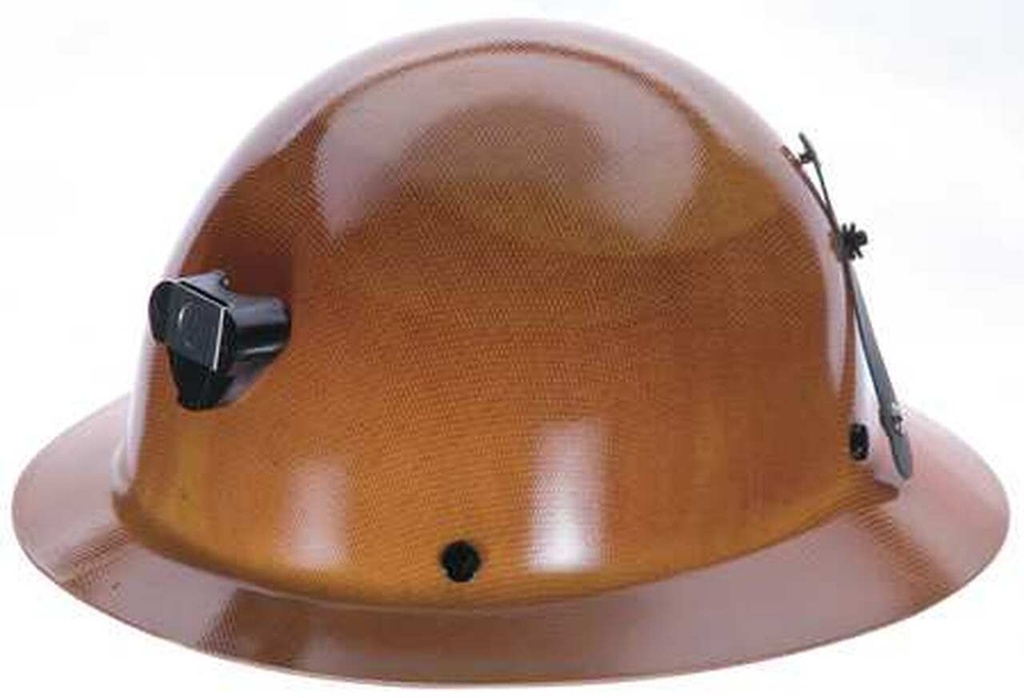 MSA Skullgard Full Brim Hat w/ Lamp Bracket