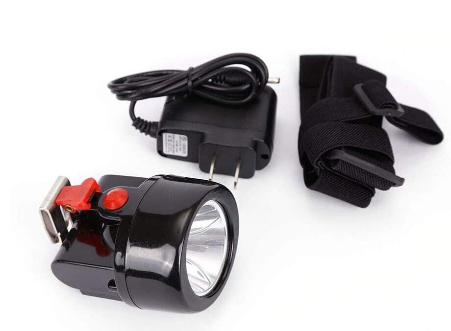 Wireless LED Mining Hard Hat headlight Lamp