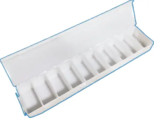 [KIT 1010] CGS 10 Compartment Rock Chip Tray w/ Foam