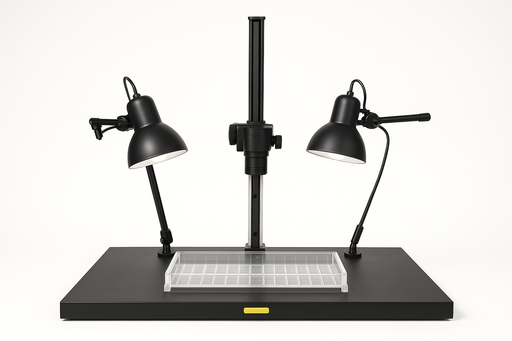 [D1227] RC Chip Sample Photography Station w/ lighting