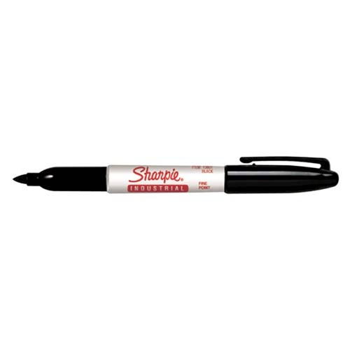 [9608] Sharpie Industrial - Fine Point Permanent Marker (Black)