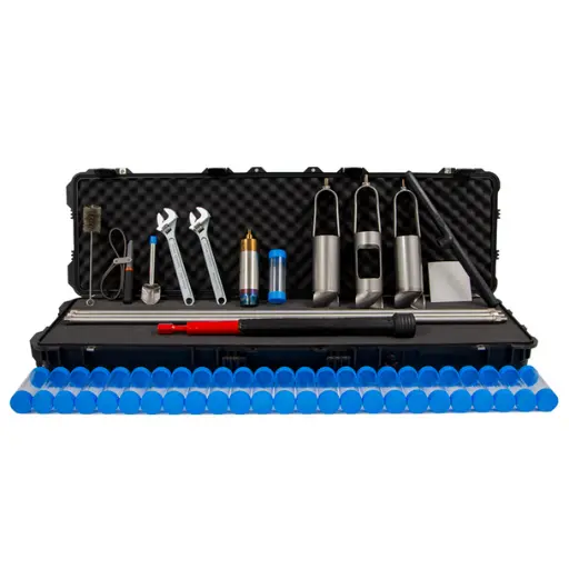 [7749] AMS 3 1/4" Deluxe Environmental Soil Sampling Kit, 5/8" Thread