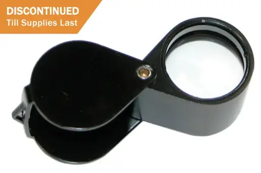 [774] MG600/15 - Diamond loupe, hexagonal type. 10X 