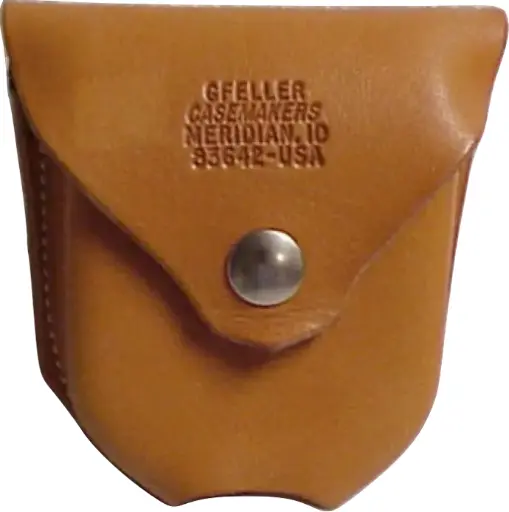 [1915] Gfeller Leather Pocket Transit Case