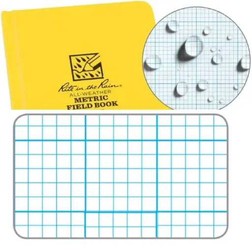 [8918] Rite and the Rain Metric Grid Field Book (DISC)