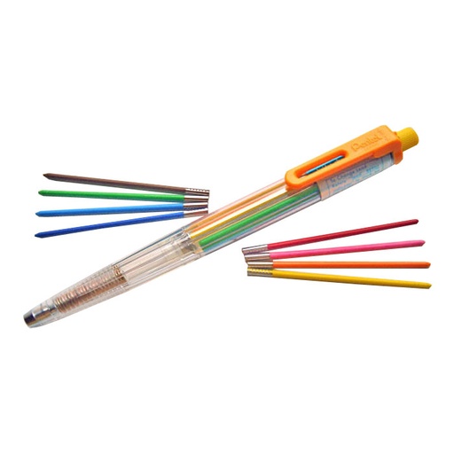 [6020] Pentel PH158 Automatic 8 Color Pencil