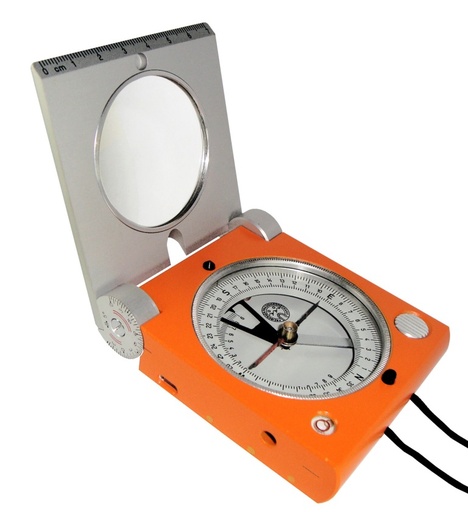 [1976] Freiberger Geologist Compass W/mirror(360 degrees)